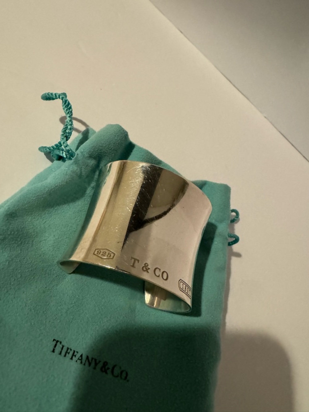 Tiffany&co XL silver cuff